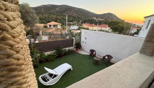 Detached House KATAFIGI - Foto 1, Garden, sunbed, Garden view