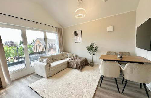 LIVA Stays - Henstedt Ulzburg - Nähe Hamburg & Flughafen - Nähe Bahnhof - Terrasse - Smart-TV - Foto 19