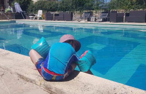 A l'ombre du chêne Piscine & Spa Gîtes Eden en Cévennes à Anduze Gard - Foto 25