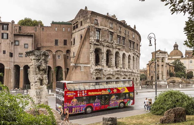 Rome: Train, Colosseum + Sightseeing Bus Ticket - Foto 5
