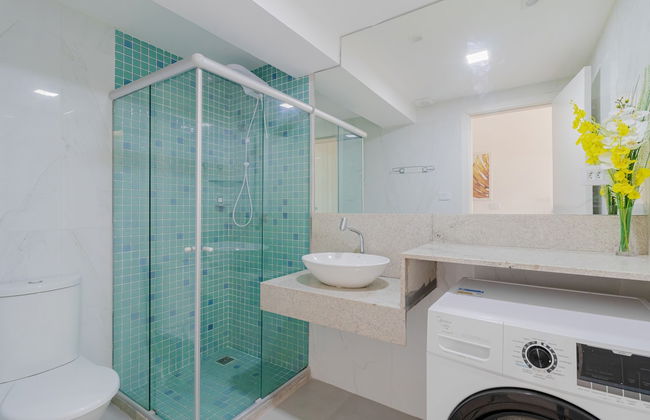 JB02 Flat - 250m da Praia de Jaguaribe - Foto 9