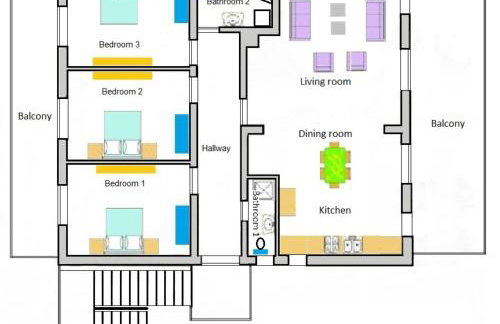 Apartment Olive Malinska - Panoramic Sea View - Foto 21