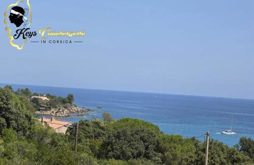 Beau T3 dernier étage Calme Vue Mer Plage à pied 6 pers Favone - Photo 7