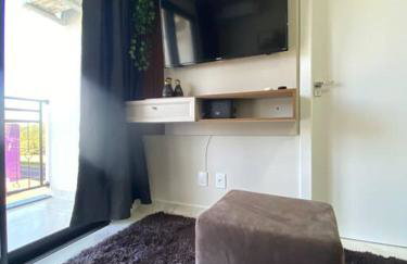 Stúdio de 1 Quarto, Wifi 500mb, Condominio com Elevador, 1 Vaga de Garagem, Cozinha Completa - Indicado para Grupos, Hospedes a Trabalho, Família e Pets - Foto 4