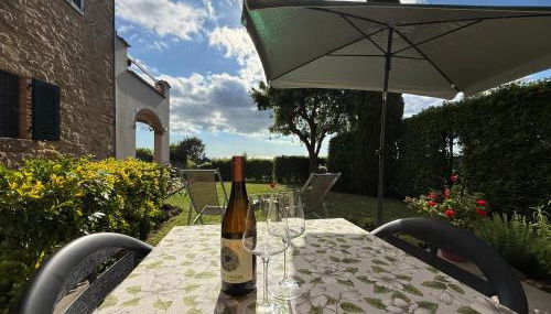 Podere Morena with sea view, private garden, by ToscanaTour Luca - Foto 3, Garden, Garden view