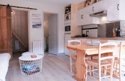 Appartement cosy pour 3 pers, piscine, proche commerces, à Arêches-Beaufort - FR-1-342-131 - Foto 9