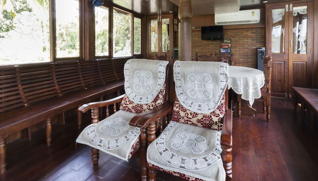 Zona de estar del vestíbulo