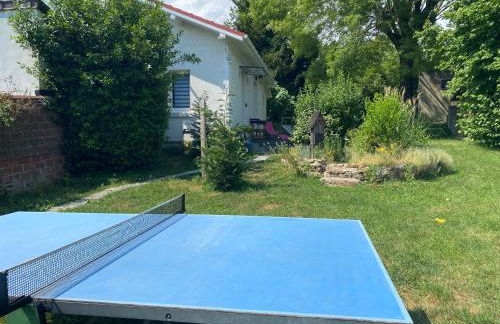 The Little Oak - tiny house with bed on mezzanine & terrace - from 1 to 4 p Disney, Paris & CDG - Foto 38