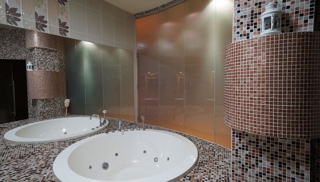 Baignoire relaxante profonde