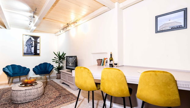 Zona de estar del vestíbulo