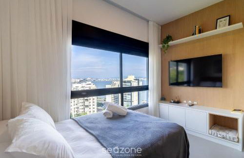 Estadia tranquila e completa em prédio com piscina – VPD - Foto 13