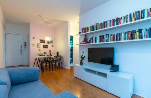 Flat no Humaitá com Piscina e Academia - Foto 7