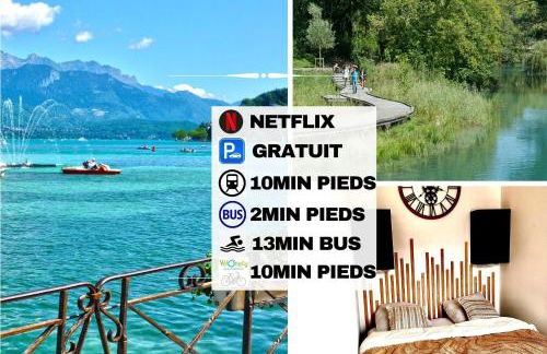 Annecy calme proche centre parking gratuit - Foto 1