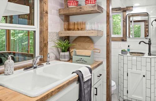 Off-Grid Cabin Surrounded by Trees in Pineville, Missouri - Foto 8