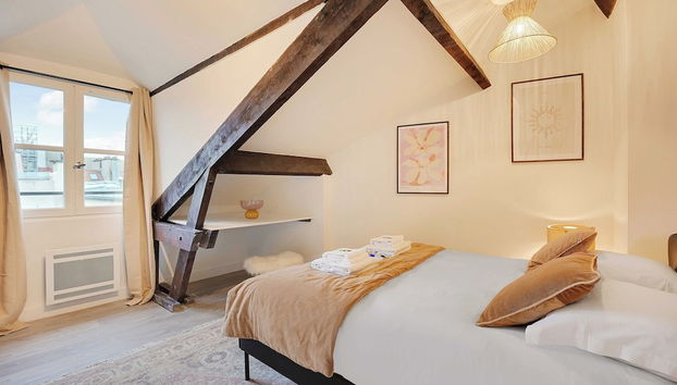 Charming Duplex in Marais for 2 People - Foto 5, Habitación