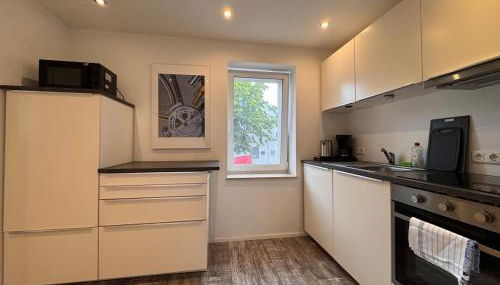 Modernes Apartment für Singles, Paare und Geschäftsreisende nähe Leipzig - Foto 5, stove, dishwasher, toaster