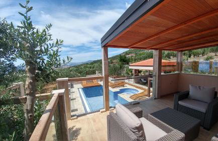 Villa LKL, heated private pool, secluded and with a great view - Photo 24