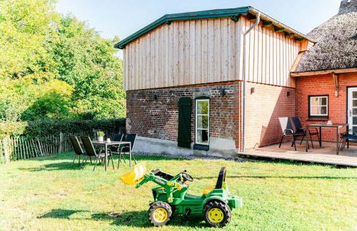 Ferienwohnung Teve - ebenerdig unter Reet & hyggelig mit Kamin - Foto 29