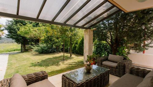 Sani Eclectic Family Villa, private garden - Foto 4, Garden view
