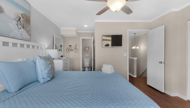 Beachwalk 18e: Cozy Townhouse Close to Beach! - Foto 2, Habitación