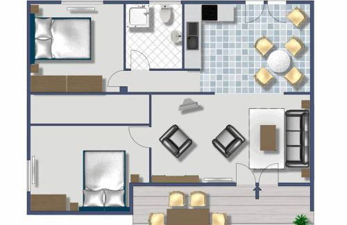 Résidence Miro, gîtes équipés été et hiver, tennis, piscine - Foto 6