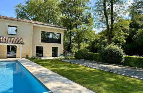 La Maison L'Eperon, stylish 5 star villa surrounded by vineyard near Saint Emilion - Foto 78