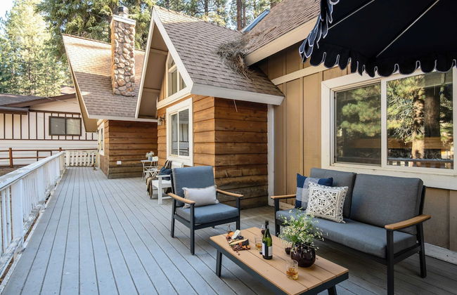 Hartwood by Avantstay Cozy Big Bear Abode w/ Spacious Deck & Stone Fireplace - Foto 4