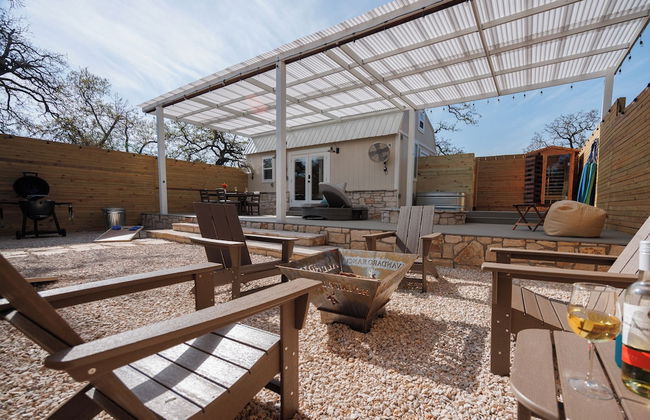 Secluded Luxury Couples cabin Sauna Pool - Foto 22