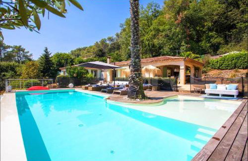 Villa Jean-Pierre. Infinity pool and view in Tourrettes-sur-Loup - Foto 18