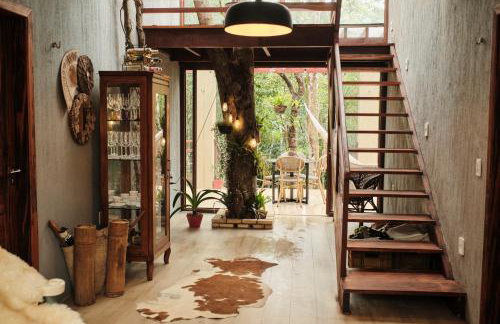 Casa da Árvore - Refúgio de Luxo com Jacuzzi e Vista para a Serra - Foto 7