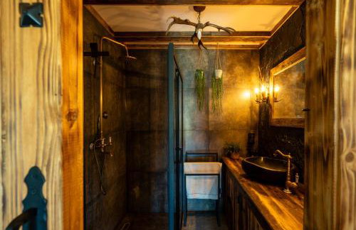 Oskarówka domek w górach na odludziu z jacuzzi i sauną - kominek i Netflix - Foto 41