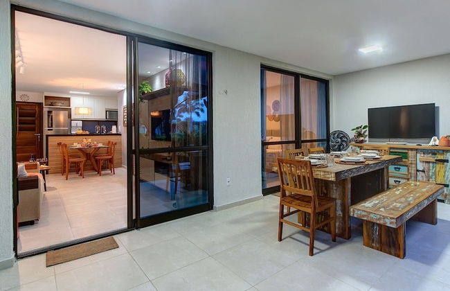 Apto térreo com TV 4k no Wai Wai Cumbuco - Photo 46