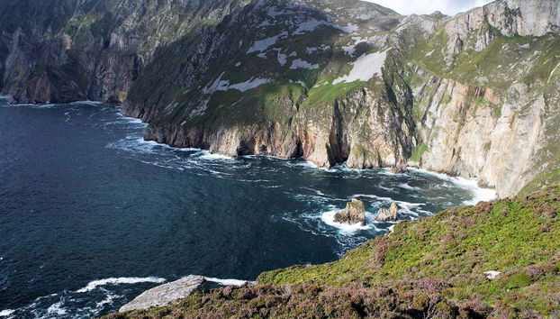 Vue imprenable sur les falaises de Slieve League