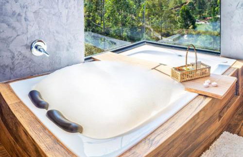 Chalé romântico super privativo com hidro e café - Photo 42