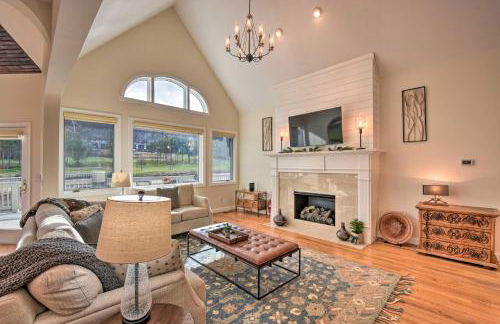 Chic Sky Valley Resort Home on Golf Course! - Foto 1