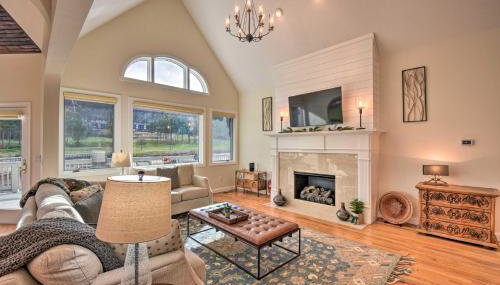 Chic Sky Valley Resort Home on Golf Course! - Foto 1