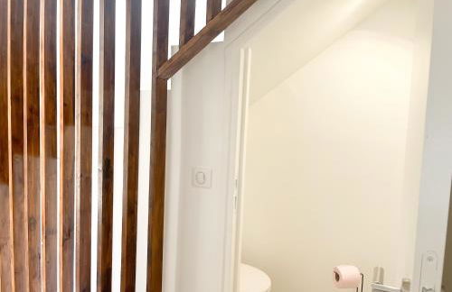 Superbe Maison Loft 80 m2 au calme avec jardin et parking privés proche Paris Disney la vallée village - Foto 23