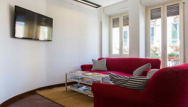 Coin salon dans le hall