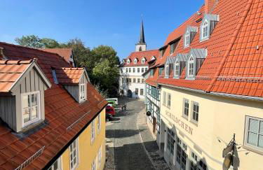 Ferienwohnung Schildblick Modernes Apartment direkt in der Altstadt von Erfurt nahe der Krämerbrücke - beste Innenstadtlage - Foto 22