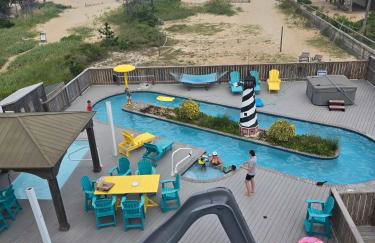 Rio Rodanthe Lazy River Kiddie Pool Oceanfront Elevator - Foto 12