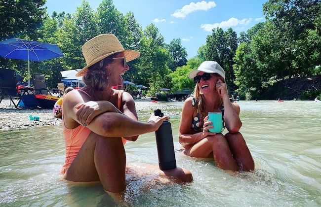 Log Cabin 1 at Son's Blue River Camp - Foto 26