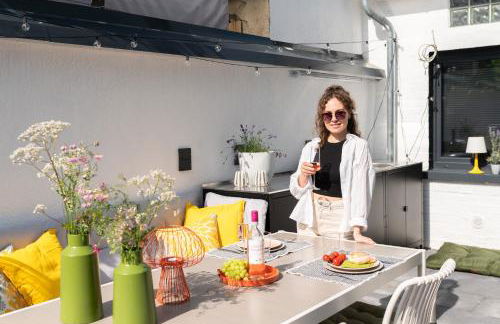 HOUSE 756 MAINZ - DESIGN-FERIENHAUS, 4 Schlafzimmer, 3 Bäder, SAUNA & Kamin - Foto 53