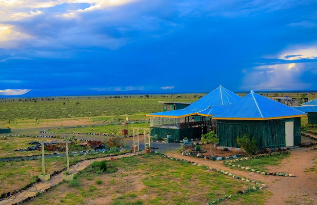 Amanya 1-bed Zebra Tent - Foto 35