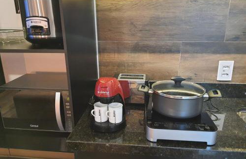 Studio for 02 guests WIFI 300MB air conditioner only twoo minutes of subway station LUZ SP - Foto 15