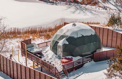 Luna Dome - Lakefront with Hot Tub, Wi-Fi, Sleeps 4 - Foto 23
