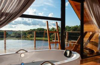 Cabana Água - Cabanas Recanto do Lago - Foto 1