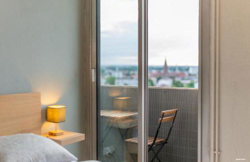 Toulouse Appartment 3 bedrooms balcony panoramic view - 10 min Train station & Metro - Foto 17