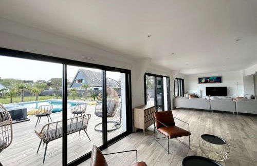 Superbe Villa à 200m de la plage tout confort avec piscine chauffée, couverte et spa - Foto 30