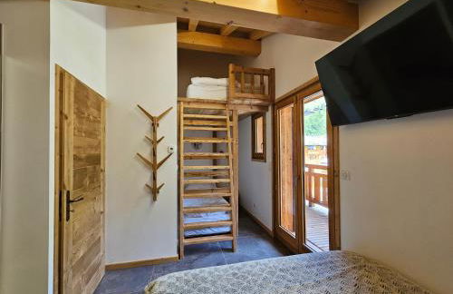 Demi-Chalet Vadel La Panthiaz 15 Pers 5 chambres - Foto 47