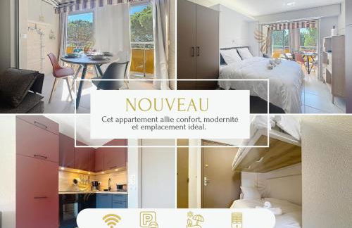 Studio Coco'B, 4p, A/C, Wi-Fi, beach 500m, parking - Foto 1